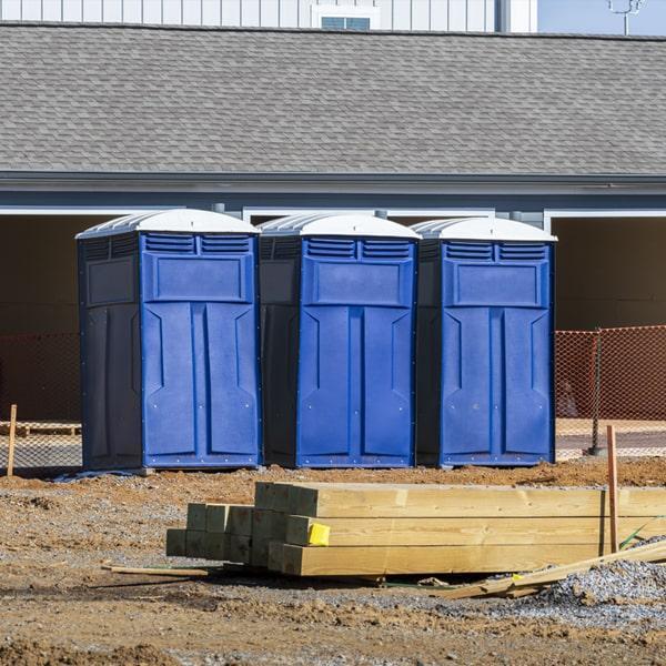 Heavy-duty construction site porta potty in Troy, Missouri